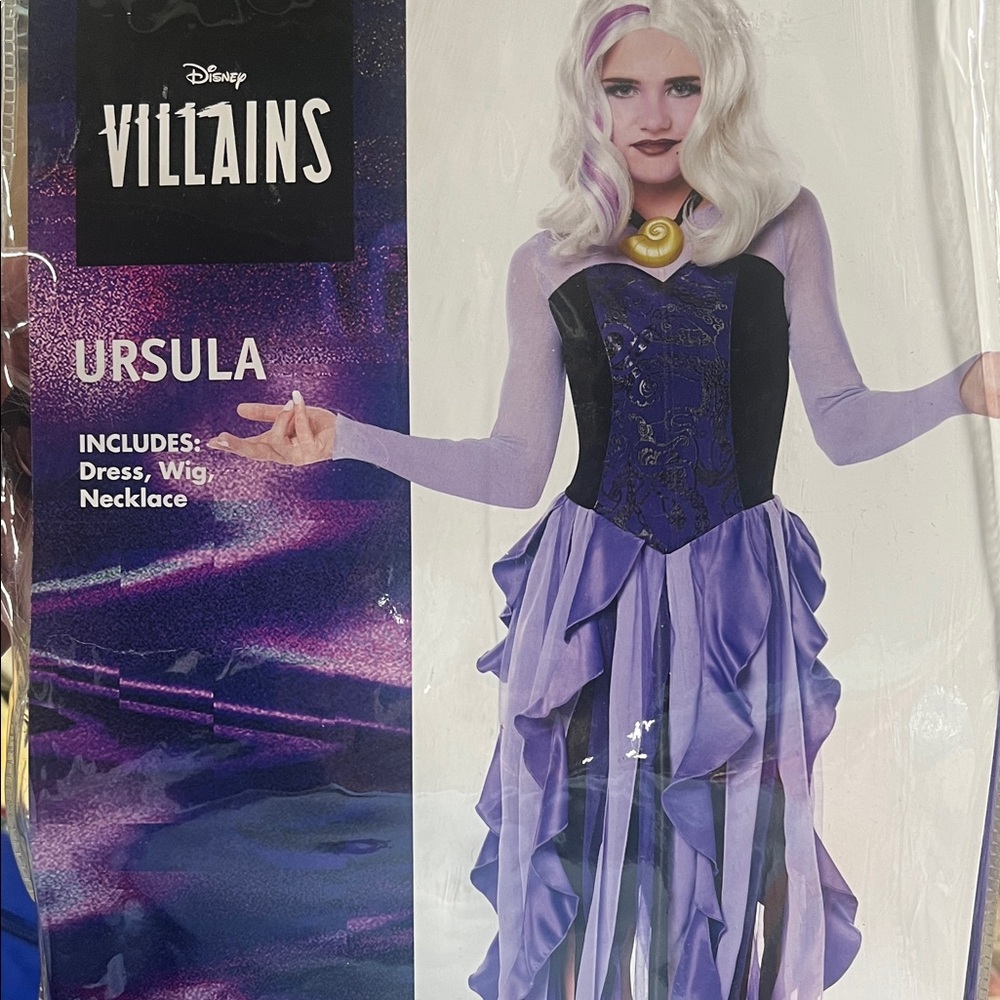 Disney Ursula Kids Costume - Purple and Black
